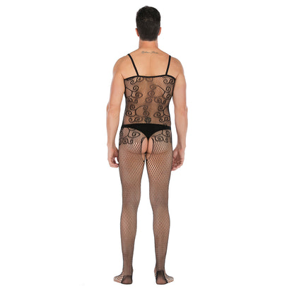 High Stretch Jacquard Body Suit Lingerie
