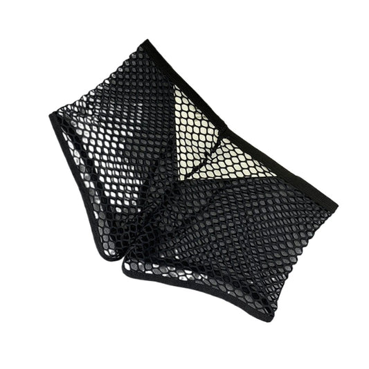 Men's Large Hole Mesh Boxers - Breathable Low Waist Trunks