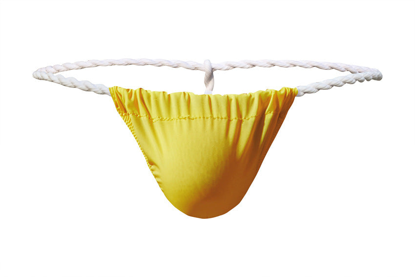 Men's Ice Silk Fundoshi - Seamless Low Rise Japanese Style Thong