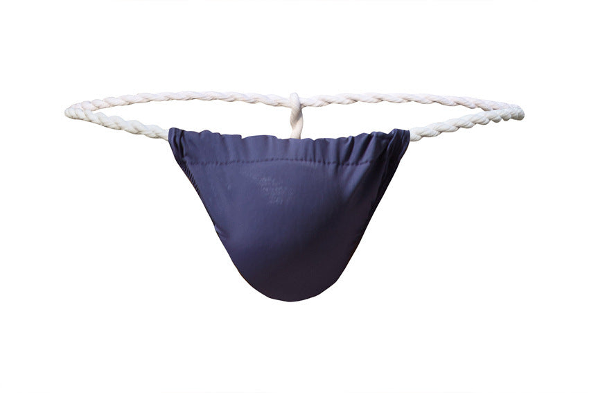 Men's Ice Silk Fundoshi - Seamless Low Rise Japanese Style Thong