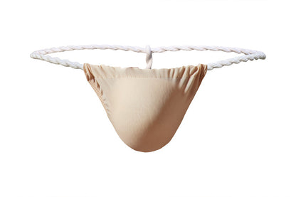 Men's Ice Silk Fundoshi - Seamless Low Rise Japanese Style Thong