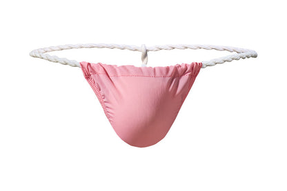 Men's Ice Silk Fundoshi - Seamless Low Rise Japanese Style Thong