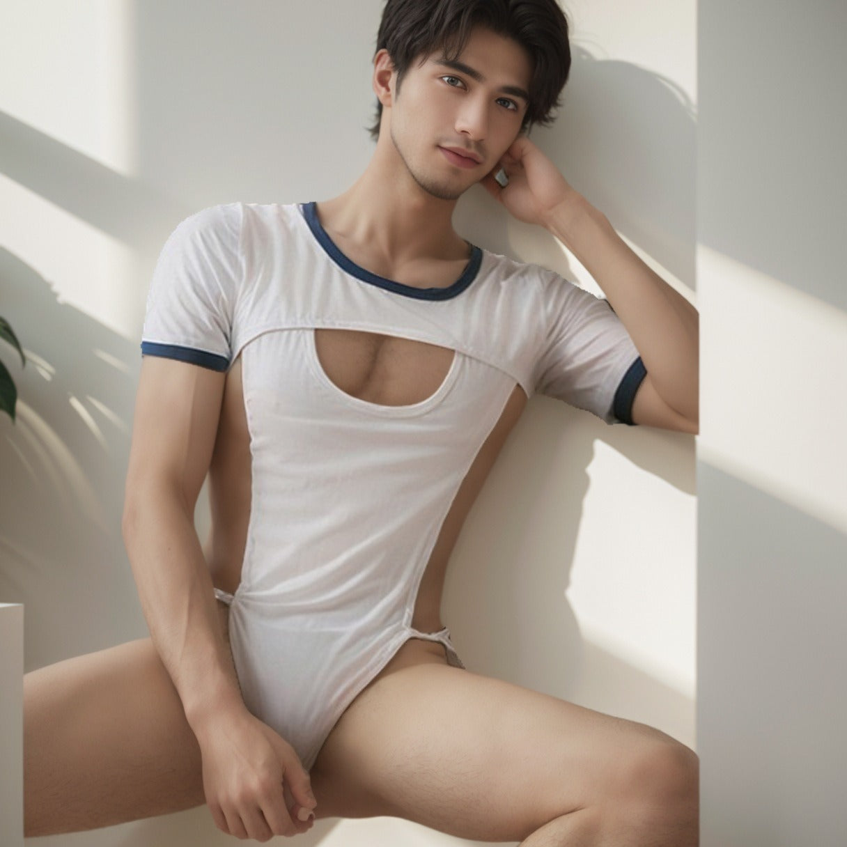 Schoolboy Roleplay Lingerie Set Men's JK Uniform Costume