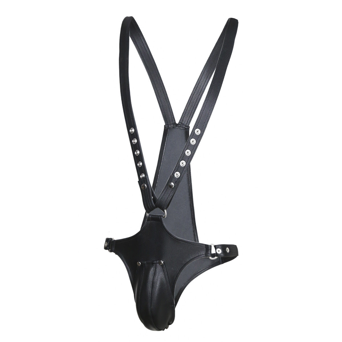 Nightforus Faux Leather Bodysuit - Muscle Fit Clubwear