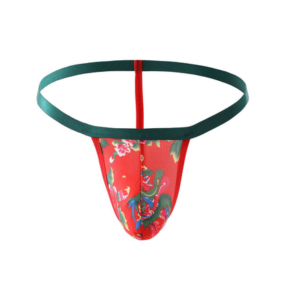 Exclusive Print Men's Thong - Sexy Custom Graphic G-String