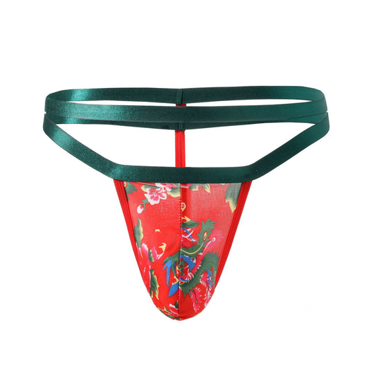 Exclusive Print Men's Thong - Sexy Custom Graphic G-String