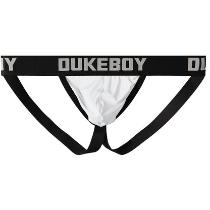 Men's Ice Silk Jockstrap T-Back - Low Rise Open Back Bikini Briefs