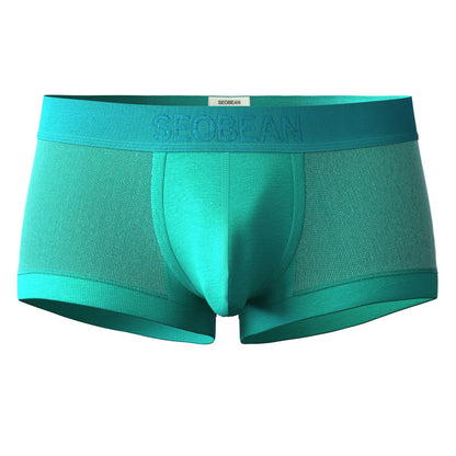 Men's Sheer Mesh Briefs - Low Rise Breathable Enhancing Underwear
