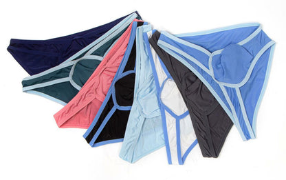 Low Rise Mesh Briefs - Breathable Hollow-Out Panties