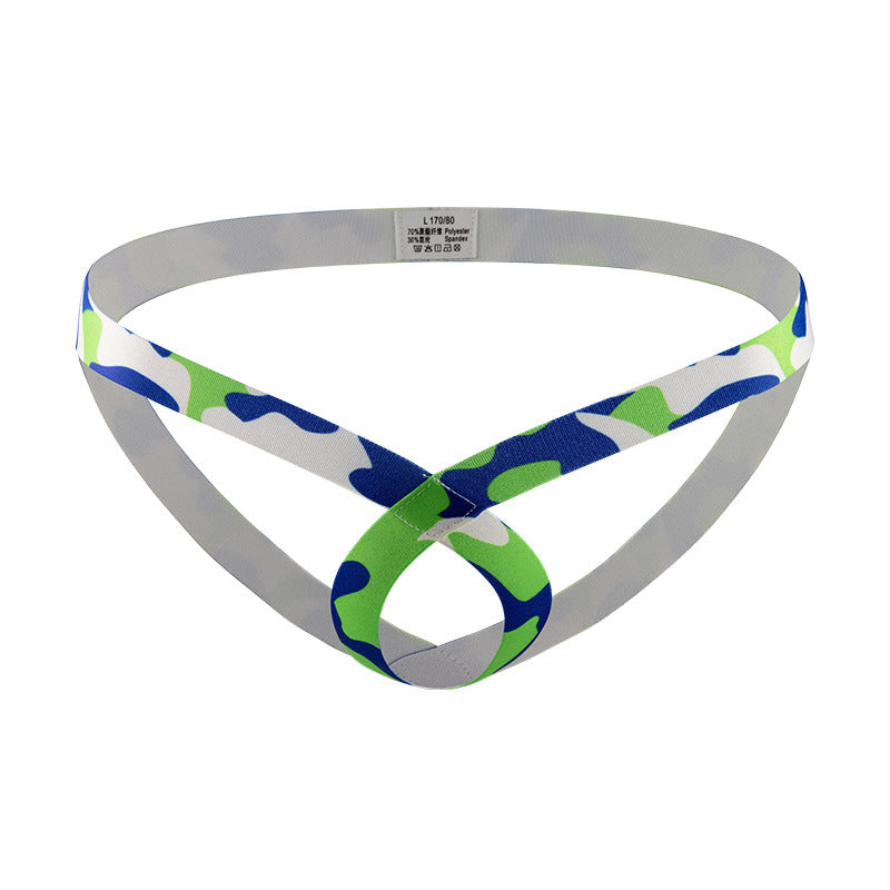 Open Pouch Crotchless Jockstrap Seductive Thong