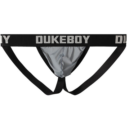 Men's Ice Silk Jockstrap T-Back - Low Rise Open Back Bikini Briefs
