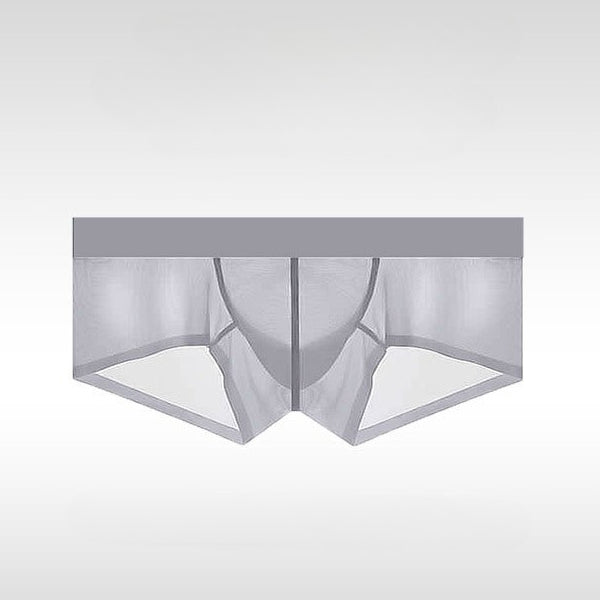 Men's Ice Silk Trunks - Ultra-Thin Seamless Low Rise Enhancing Underwear